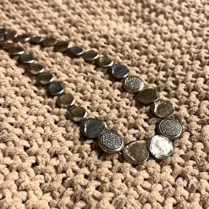 Mixed Metal Mini Coin Necklace